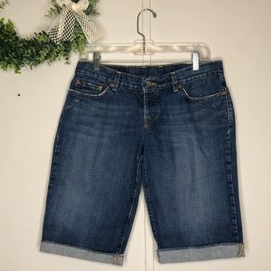 Lucky Dungarees American Bermuda Jean Shorts